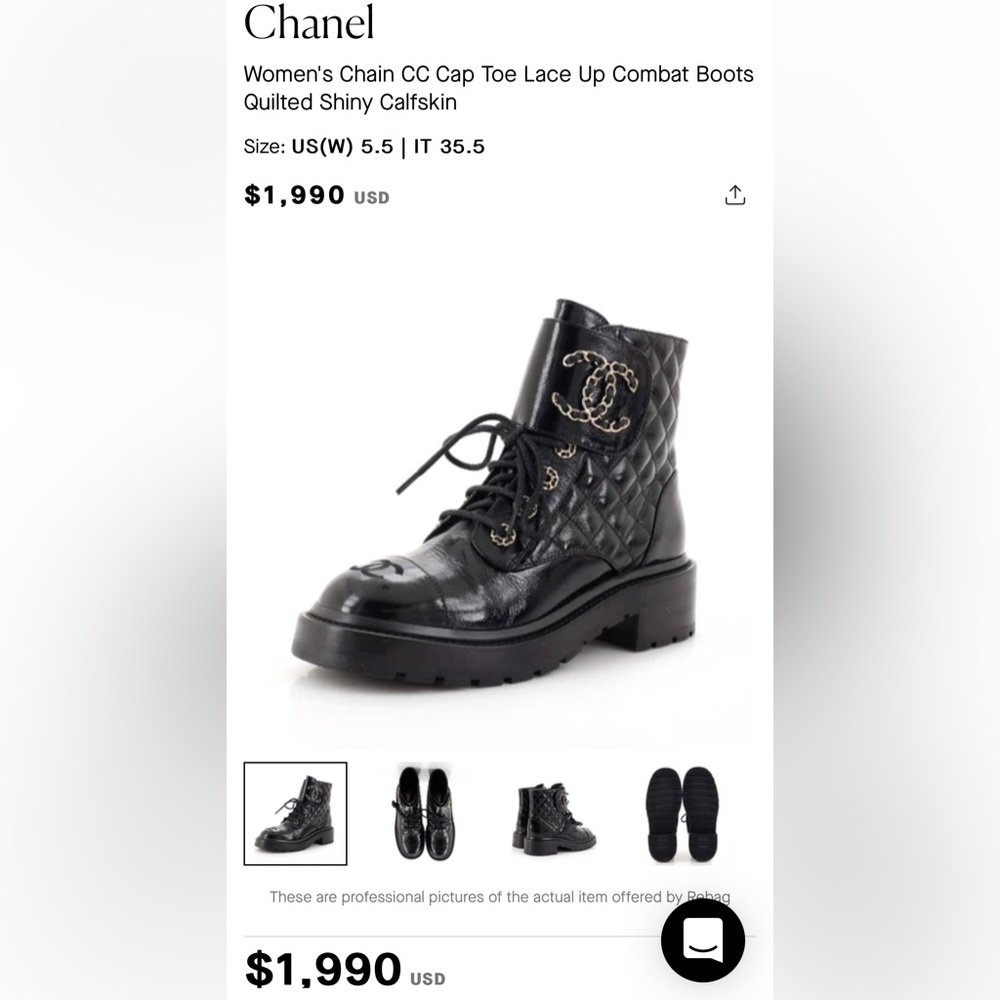 Women’s Chanel Boots